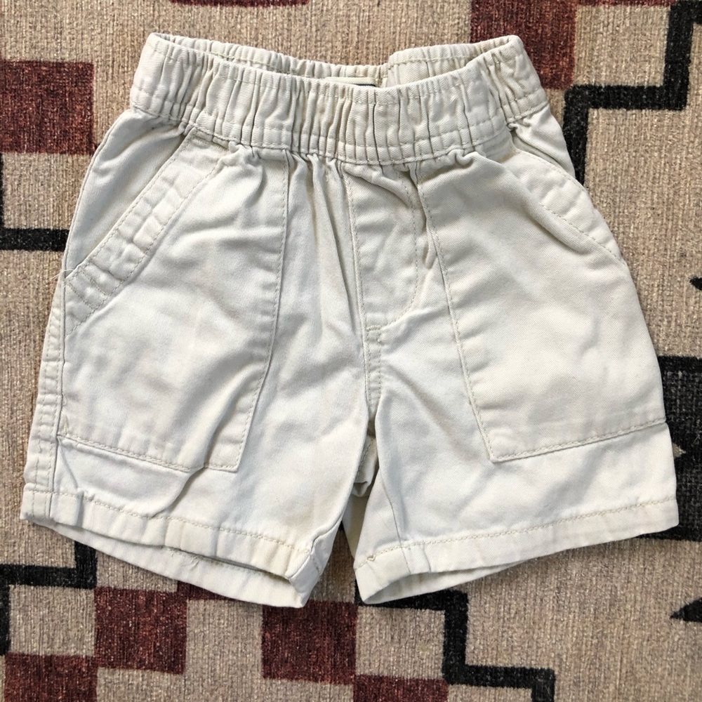 High waist kids shorts